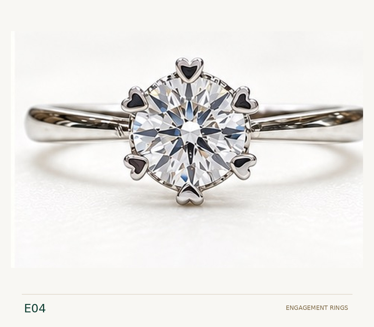 Diamond Myth Jewelry Engagement Rings design E04