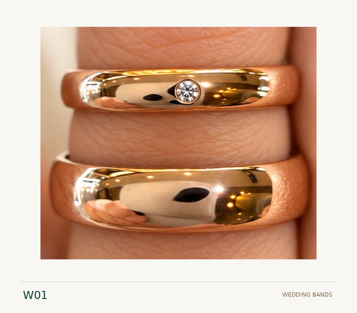 Diamond Myth Jewelry Wedding Bands design W01