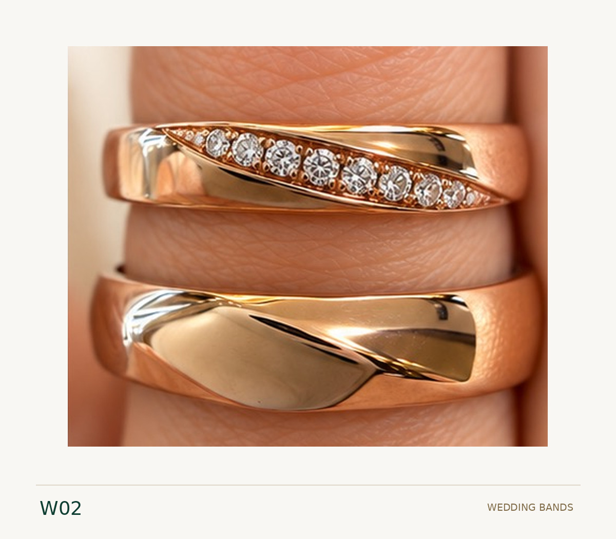Diamond Myth Jewelry Wedding Bands design W02